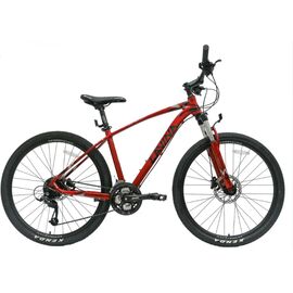 Горный велосипед TECH TEAM LAVINA disc 27,5" 2019, Вариант УТ-00215995: Рама: 20" (Рост: 178-185см), Цвет: красный/черный, изображение  - НаВелосипеде.рф