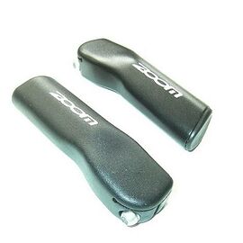 Рога на руль ZOOM C05, алюминий, 90 мм, Lock On, блистер, черный, RBEMTC050001, изображение  - НаВелосипеде.рф