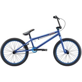 Велосипед BMX Welt Freedom 20" 2020, Вариант УТ-00197874: Размер: one size, Цвет: матовый синий  , изображение  - НаВелосипеде.рф