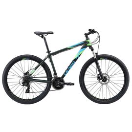 Горный велосипед Welt Ridge 1.0 HD 27,5" 2020, Вариант УТ-00197782: Рама: L (Рост: 180-190 см), Цвет: зелено-синий , изображение  - НаВелосипеде.рф