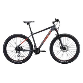 Горный велосипед Welt Rockfall SE Plus 27,5" 2020 , Вариант УТ-00197836: Рама: L (Рост: 180-190 см), Цвет: матовый серо-красный, изображение  - НаВелосипеде.рф