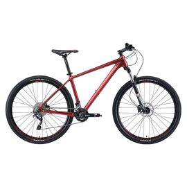 Горный велосипед Welt Rubicon 3.0 29" 2020, 9333725544230, Вариант УТ-00197855: Рама: L (Рост: 180-190 см), Цвет: матовый черно-красный, изображение  - НаВелосипеде.рф