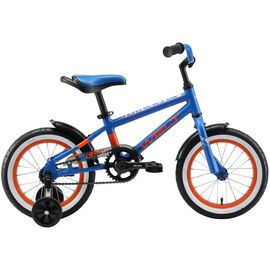 Детский велосипед Welt Dingo 14" 2020, Вариант УТ-00187558: Возраст ребенка: 3-5 лет (рост до 115 см), Цвет: сине-оранжевый, изображение  - НаВелосипеде.рф