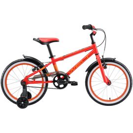Детский велосипед Welt Dingo 18" 2020 , Вариант УТ-00197880: Возраст ребенка: 4-6 лет (рост до 125 см), Цвет: красно-желтый , изображение  - НаВелосипеде.рф