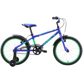 Детский велосипед Welt Dingo 20" 2020 , Вариант УТ-00197878: Возраст ребенка: 6-9 лет (рост до 135 см), Цвет: темно сине-зеленый , изображение  - НаВелосипеде.рф