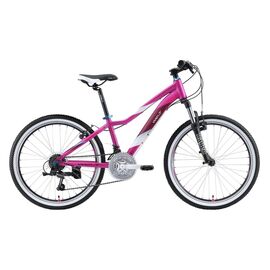 Велосипед подростковый Welt Edelweiss 24" 2020, Вариант УТ-00187556: Возраст ребенка: 8-13 лет (рост 135-150 см), Цвет: розово-фиолетовый, изображение  - НаВелосипеде.рф