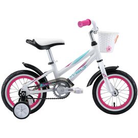 Детский велосипед Welt Pony 12" 2020, Вариант УТ-00187561: Возраст ребенка: 2-4 года( рост до 105 см), Цвет: бело-розовый, изображение  - НаВелосипеде.рф
