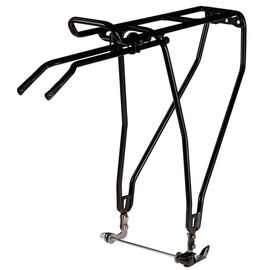 Багажник велосипедный Bontrager Backrack Lightweight, 46-62см, с адаптером под шоссейные велосипеды, Black, TCG-428760, изображение  - НаВелосипеде.рф