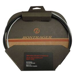 Трос с оплёткой Bontrager Performance/5mm/Stainless OD 1.6mm, 10штук, Black, TCG-62526, изображение  - НаВелосипеде.рф