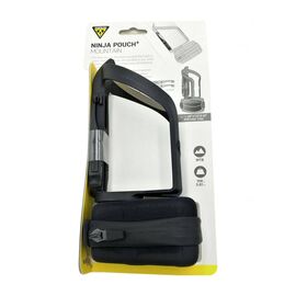 Флягодержатель велосипедный TOPEAK NINJA POUCH+ MOUNTAIN, с чехлом для камеры, TNJ-PPM, изображение  - НаВелосипеде.рф