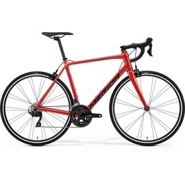 Шоссейный велосипед Merida Scultura Rim 400 700C 2021, Вариант УТ-00220518: Рама: L(56cm) (Рост: 183-188см), Цвет: GoldenRed/Grey , изображение  - НаВелосипеде.рф