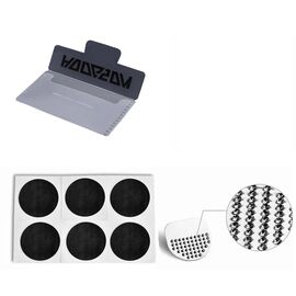 Аптечка велосипедная VXM, DX9-1, MiniKit, заплатки 6 штук, самоклейки, шкурка, RT5PTCH6DX91, изображение  - НаВелосипеде.рф