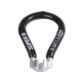 Ключ для спиц Super B 5540, TW, черный, RSPB55400001, изображение  - НаВелосипеде.рф