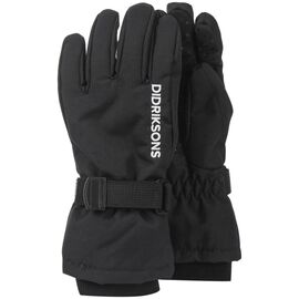 Перчатки Didriksons BIGGLES FIVE KIDS GLOVES, детские, черный, 503421, Вариант УТ-00228053: Размер: 4/6, изображение  - НаВелосипеде.рф