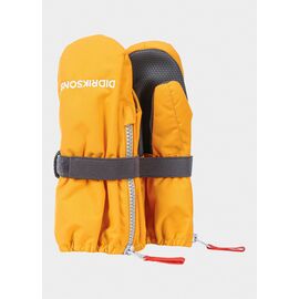 Рукавицы Didriksons BIGGLES KIDS ZIP MITTENS, детская, желтая дыня, 503420, Вариант УТ-00228146: Размер: 0/2, изображение  - НаВелосипеде.рф