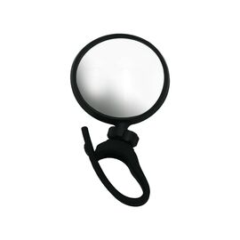 Зеркало велосипедное Vinca Sport, круглое, с силиконовым креплением на руль, JY 17, изображение  - НаВелосипеде.рф