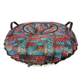 Санки надувные "Ватрушка", 110 см, принт "ISD-machine", КСНВ11025, изображение  - НаВелосипеде.рф