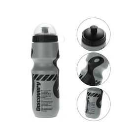 Фляга велосипедная Forward, полимер, 650 мл, с защитной крышкой, серый, FWDRDBT0103, изображение  - НаВелосипеде.рф
