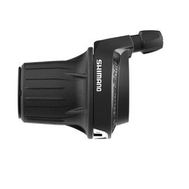 Шифтер велосипедный SHIMANO Tourney RV200-L, левый, 3 скоростей, sis, трос 1800мм, без упаковки, ASLRV200LB, изображение  - НаВелосипеде.рф