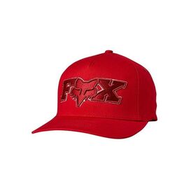 Бейсболка велосипедная FOX Ellipsoid Flexfit Hat, Chili, 24421-555-L/XL, Вариант УТ-00229534: Размер: L/XL, изображение  - НаВелосипеде.рф