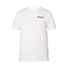 Футболка велосипедная FОХ Death Wish SS Premium Tee Optic, White, 26000-190-S, Вариант УТ-00230036: Размер: L, изображение  - НаВелосипеде.рф