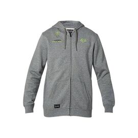 Толстовка велосипедная FOX Pro Circuit Zip Hoodie, Heather Graphite, Вариант УТ-00230025: Размер: L, изображение  - НаВелосипеде.рф