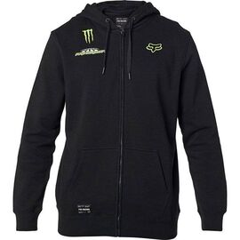 Толстовка велосипедная FOX Pro Circuit Zip Hoodie, Black, Вариант УТ-00230022: Размер: L, изображение  - НаВелосипеде.рф