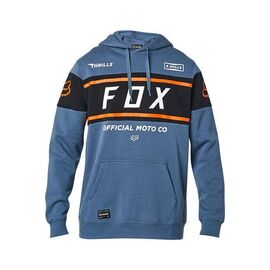Толстовка велосипедная FOX Official Po Fleece, Blue Steel, Вариант УТ-00229990: Размер: L, изображение  - НаВелосипеде.рф