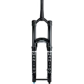 Вилка велосипедная Manitou Mezzer Pro 27.5", 180 mm, Tapered, 15 mm, Boost 44 mm, Offset Matte Black, 191-36235-A001, изображение  - НаВелосипеде.рф
