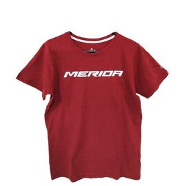 Футболка велосипедная MERIDA T-Shirt, Red, женская, короткий рукав, 2287013680, Вариант УТ-00198395: Размер: L, изображение  - НаВелосипеде.рф