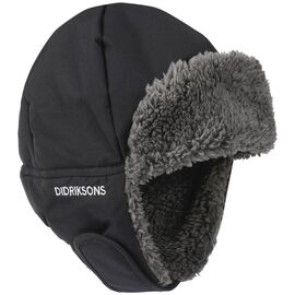 Шапка Didriksons BIGGLES KIDS CAP, детский, черный, 503416, Вариант УТ-00228073: Размер: 50, изображение  - НаВелосипеде.рф
