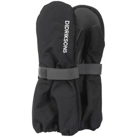 Рукавицы Didriksons BIGGLES KIDS MITTENS, детские, черный, 503418, Вариант УТ-00228102: Размер: 0/2, изображение  - НаВелосипеде.рф
