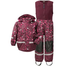 Костюм детский Didriksons BOARDMAN PR KID'S SET, 956 камешки на сливовом, 503530, Вариант УТ-00228418: Размер: 100, изображение  - НаВелосипеде.рф