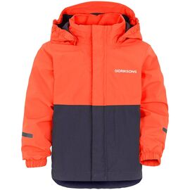 Куртка детская Didriksons BRI KIDS JKT, 424 маково-оранжевый, 503163, Вариант УТ-00228473: Размер: 100 , изображение  - НаВелосипеде.рф