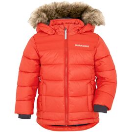 Куртка детская Didriksons DIGORY KIDS PUFF JKT, 424 маково-оранжевый, 503398, Вариант УТ-00228511: Размер: 100 , изображение  - НаВелосипеде.рф