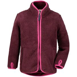 Куртка детская Didriksons LO KIDS PILE JKT, 421 сливовый, 503402, Вариант УТ-00228552: Размер: 100, изображение  - НаВелосипеде.рф