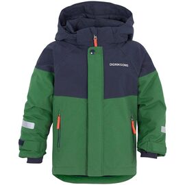 Куртка деткая Didriksons LUN KID'S JKT, 423 зеленый лист, 503385, Вариант УТ-00228577: Размер: 100 , изображение  - НаВелосипеде.рф