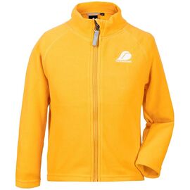 Куртка детская Didriksons MONTE KID'S FLEECE JKT, 425 желтая дыня, 503412, Вариант УТ-00228618: Размер: 100, изображение  - НаВелосипеде.рф
