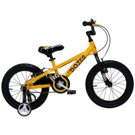 Детский велосипед Royal Baby BULL DOZER 18", Вариант УТ-00231745: Возраст: 6-9 лет (Рост: 115-140см), Цвет: желтый, изображение  - НаВелосипеде.рф