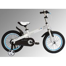 Детский велосипед Royal Baby Buttons Alloy 14", Вариант УТ-00231757: Возраст: 3-5 лет (Рост: 105-130см) Цвет: белый, изображение  - НаВелосипеде.рф