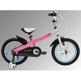 Детский велосипед Royal Baby Buttons Alloy 16", Вариант УТ-00231770: Возраст: 4-6лет (Рост: 110-135см), Цвет: белый, изображение  - НаВелосипеде.рф