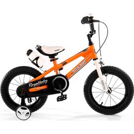 Детский велосипед Royal Baby Freestyle Steel 16", Вариант УТ-00231806: Возраст: 4-6 лет (Рост: 110-130см), Цвет: белый, изображение  - НаВелосипеде.рф