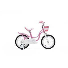Детский велосипед Royal Baby Little Swan NEW 12", Вариант УТ-00231838: Возраст: 2-4 года (Рост: 95-110см), Цвет: розовый, изображение  - НаВелосипеде.рф