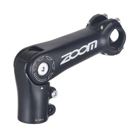 Вынос велосипедный ZOOM, регулируемый, литой алюминий, 28,6 х 125 х 31,8 мм х -10°~+50°, высота 41 мм, чёрный, TDS-C268-, изображение  - НаВелосипеде.рф