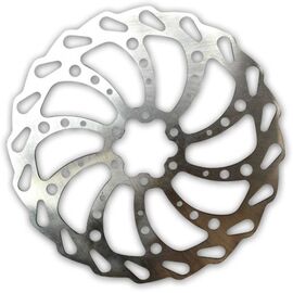 Ротор велосипедный CLARK`S (ротор) для диск. тормоза WAVY 180мм+6 болтов, 3-223, изображение  - НаВелосипеде.рф