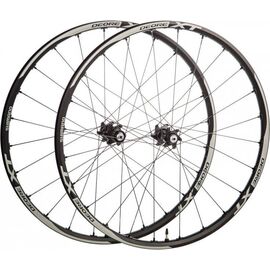 Колеса велосипедные SHIMANO MT35, передн.(под полую ось 15мм) и задн.(QR), 26'', C.Lock EWHMT35FER6BE, изображение  - НаВелосипеде.рф