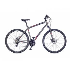 Велосипед-гибрид AUTHOR Meteor 2016, Вариант УТ-00018167: 18", рост 169-176 см, белый/коричневый, изображение  - НаВелосипеде.рф