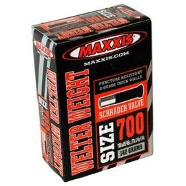 Камера Maxxis Welter Weight, 700x35/45C, ниппель Schrader, автониппель, IB94199000, изображение  - НаВелосипеде.рф