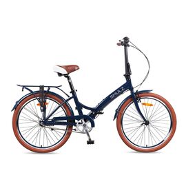 Складной велосипед SHULZ Krabi Coaster 24" 2016, Вариант УТ-00023205: Рама: OS (Рост: 150-200см), Цвет: dark blue/темно-синий, изображение  - НаВелосипеде.рф