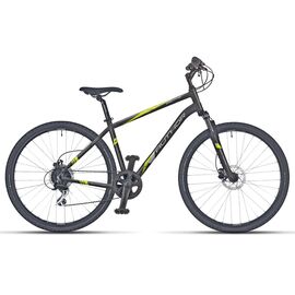 Гибридный велосипед AUTHOR Prime 2017, Вариант УТ-00023314: Рама 18" (Рост: 165-178см); Цвет: серебро/синий, изображение  - НаВелосипеде.рф